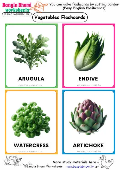 Top 44+ Vegetables Flashcards Download